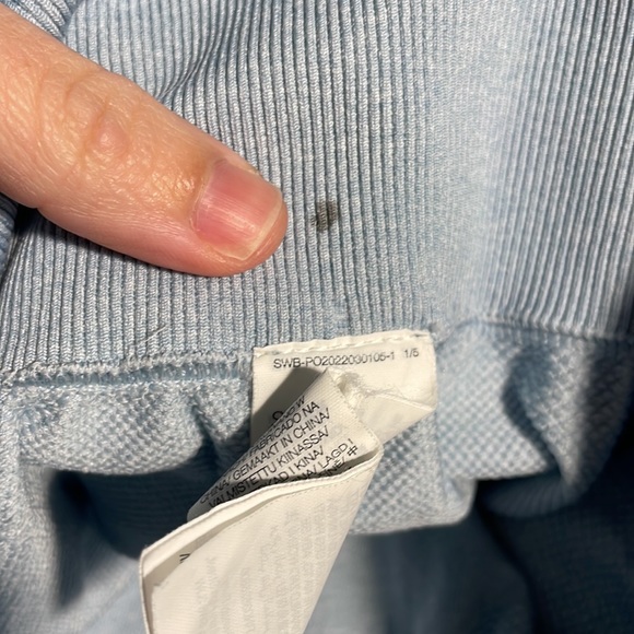 Sweaty Betty Athlete Seamless 7/8 Leggings in Smoke Blue Marl SZ US 4 EUC - Picture 7 of 7